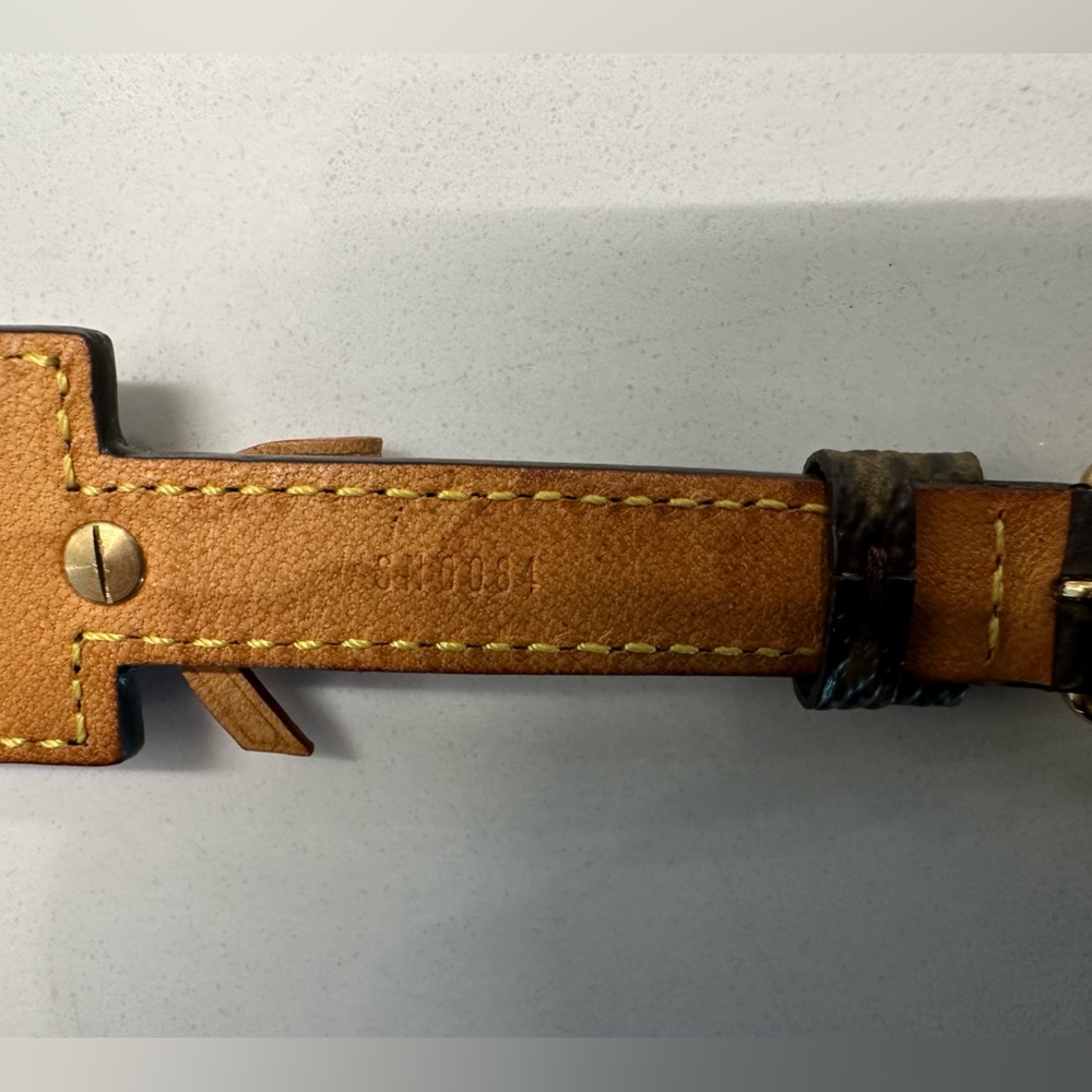 Louis Vuitton Monogram Cherry Blossom Bracelet - Brown and Gold - Picture 8 of 10